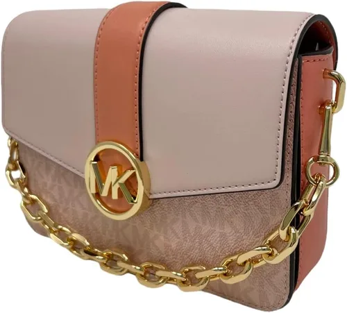 Vista 2 de Michael Kors Carmen - Bolso pequeño convertible con solapa