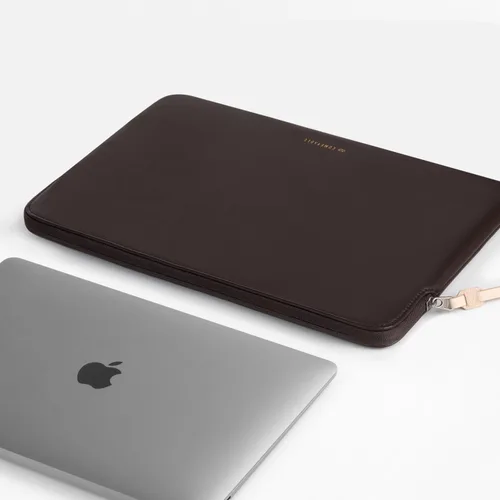 Vista 5 de Comfyable - Funda delgada para portátil compatible con MacBook Air de 13 pulgadas 13 en M4 M3 M2 M1, MacBook Pro de 13", bolsa de PU con funda