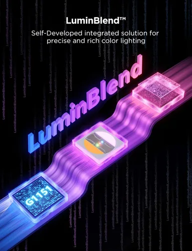 Vista 5 de Govee RGBWWIC - Tira de luz 2 Pro con materia, tira de luces LED inteligentes de 6.56 pies compatible con Alexa y Google Assistant, luces LED que