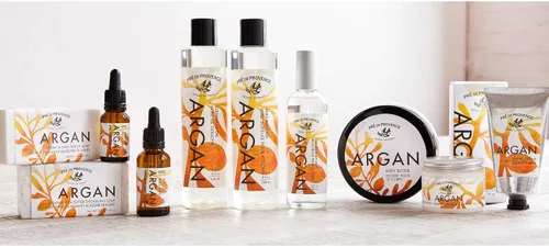 Vista 5 de Pre De Provence Aceite de argán marroquí para piel, cara, cabello y uñas (0.5 onzas), cítricos, 0.5 onzas líquidas (paquete de 6)