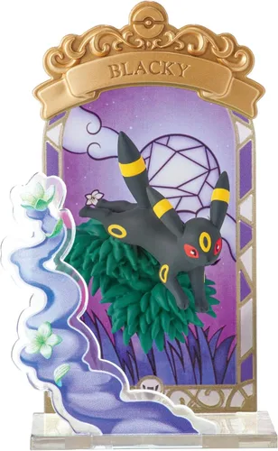 Vista 6 de Pokemon Stained Glass Collection Full Complete 6 piezas Candy Toy & Gum (monstruo de bolsillo)
