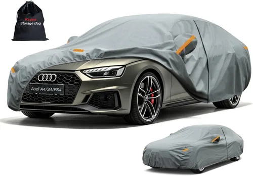Vista 245 de Kayme Funda de Coche de Servicio Pesado Impermeable para Todo Tipo de Clima, Ajuste Personalizado para Tesla Model S, Cubierta Exterior Completa