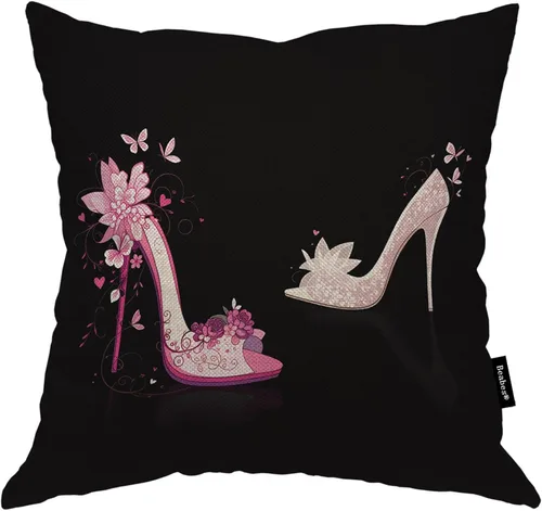 Vista 26 de Fundas de almohada de pintura artística, líneas abstractas amarillas y grises, fundas de almohada suaves, funda de cojín para sala de estar, cama