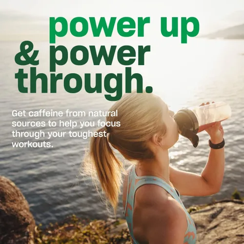 Vista 4 de Vega Sport Energizer, Baya de Acai, Polvo de preentrenamiento para mujeres y hombres, apoya la energía y la concentración, electrolitos, vegano