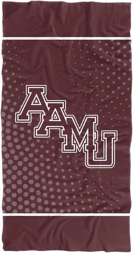 Vista 170 de LOGOVISION Manta Abilene Christian University, 30x60 Logo Dots CottonFront/PolyBackBeachTowel