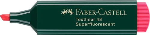 Vista 3 de Faber Castell Textliner Resaltador - Rojo