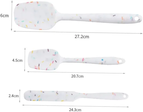 Vista 2 de PRETYZOOM Baking Kit Set Silicone Utensil Set for Baking Heat Resistant Non-stick Easy to Clean for Fondant Cakes
