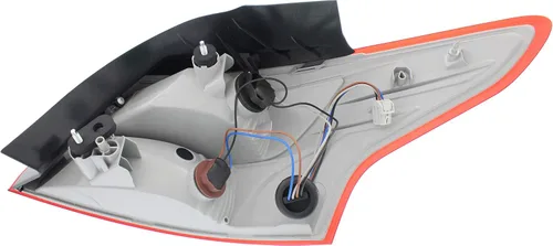 Vista 5 de Evan Fischer Conjunto de luz trasera compatible con Ford Focus 2012-2014 Outer Sedan lado del conductor