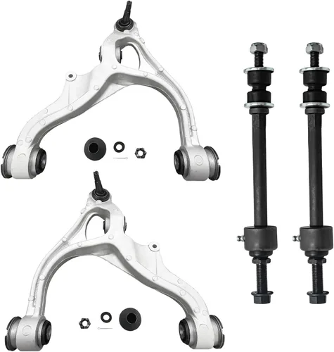 Vista 133 de Detroit Axle - Ejes de eje CV delantero izquierdo y derecho + Reemplazo de juntas esféricas de brazos de control inferiores delanteros para Ford