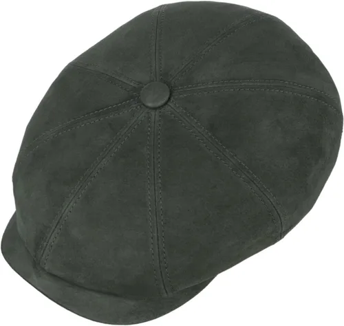 Vista 2 de Stetson Gorra plana de ante de cabra Hatteras Hombre Hecho en Alemania