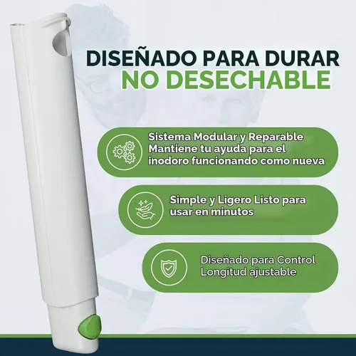 Vista 4 de FreedomWand Extensión de ayuda de tejido higié