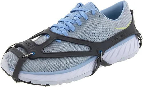 Vista 7 de Kahtoola Calzado de tracción NANOspikes de 1ª generación para correr y caminar en invierno en carretera Negro