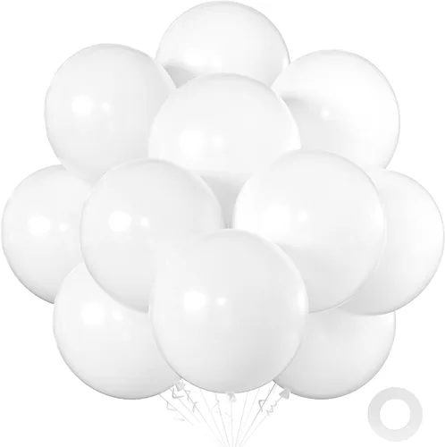 Vista 59 de KALOR Globos color morado ceniza de 18 pulgadas, 10 globos de látex mate, globos redondos grandes para bodas, baby shower, fiestas de cumpleaños