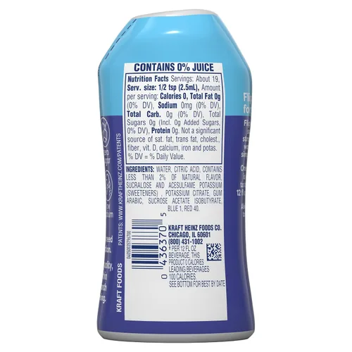 Vista 5 de Crystal Light Paquete variado de mezcla de bebidas líquidas, frambuesa azul y mango maracuyá (1.6 onzas cada una) (paquete variado)