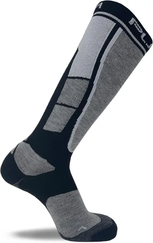 Vista 3 de Pure Athlete Calcetines de esquí fabricados en Estados Unidos, calcetines ligeros de lana de alpaca para el invierno para esquí