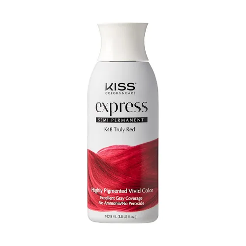 Vista 15 de Kiss Express Color de cabello semipermanente – Tinte vívido y altamente pigmentado para cabello vibrante, fórmula suave, cobertura de canas, pH