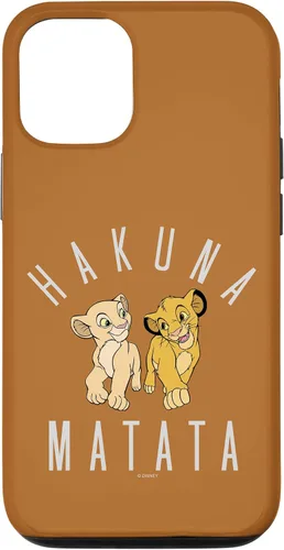 Vista 27 de Funda para iPhone 13 Pro Max Disney The Lion King Simba y Nala Hakuna Matata