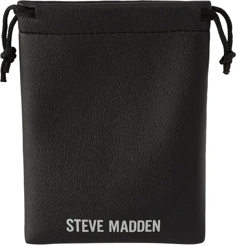 Vista 4 de Steve Madden - Pulsera de acero inoxidable pulido con placa de identificación de 7.0in para hombre