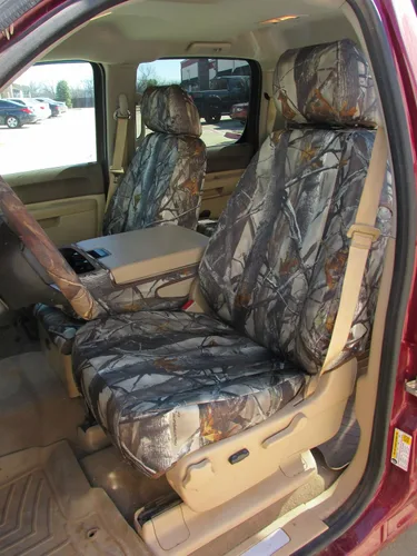 Vista 7 de Durafit Covers, fundas para auto, compatible con 2010-2013 Chevy Silverado & GMC Sierra, para asientos delanteros, a prueba de agua, pude elegir