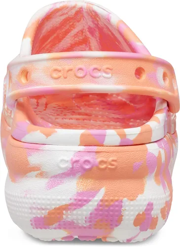 Vista 2 de Crocs Zuecos clásicos con plataforma Cutie unisex para niños