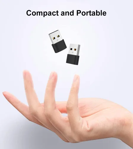 Vista 8 de Adaptador USB C hembra a USB macho, paquete de 3 unidades, adaptador USB tipo C a USB-A OTG compatible con iPhone 17/16/15 Samsung Galaxy