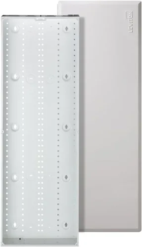 Vista 4 de Leviton 14" SMC, caja de medios estructurada con cubierta, 47605-140, color blanco