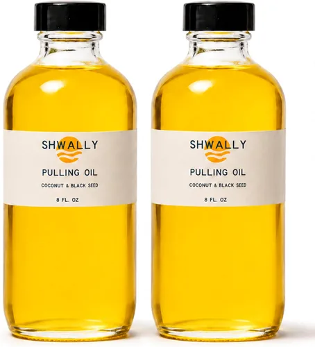 Vista 12 de Shwally Enjuague bucal y aceite para tirar: un verdadero enjuague bucal natural para dientes más blancos, aliento más fresco y encías más felices