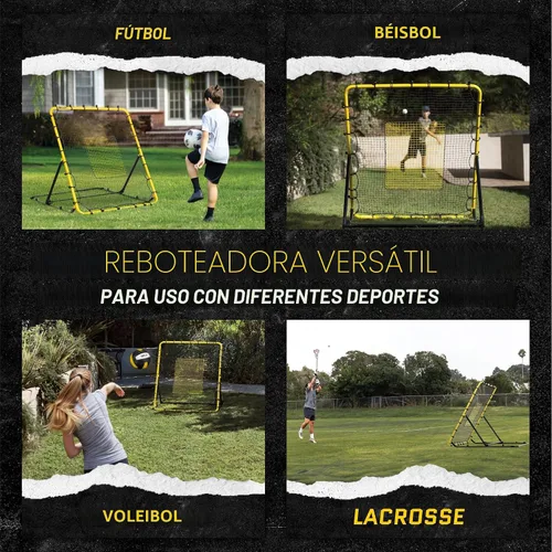 Vista 2 de SKLZ Fielding Trainer - Baseball, Softball & Volleyball Rebounder Net. Enhanced Solo Fielding Practice for Skill Development. High-Performance