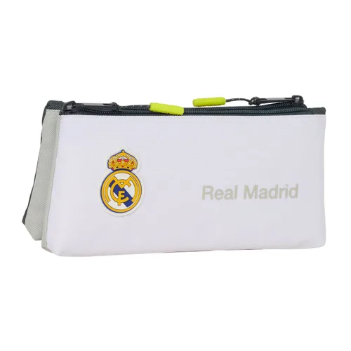 Vista 2 de Neceser de Viaje Real Madrid C.F. Blanco Deportivo 22 x 10 x 8 cm