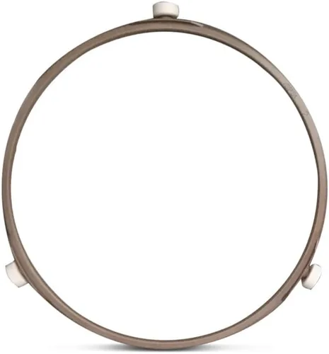 Vista 6 de SPS Material Horno microondas Placa giratoria de vidrio Accesorios Círculo Soporte Base Diámetro exterior 7"/17.6cm Rueda 0.55"/1.4cm Adecuado