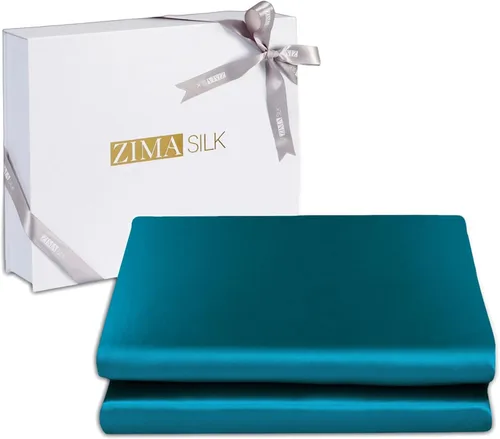 Vista 14 de ZIMASILK Sábana bajera ajustable 100% seda de morera 19 Momme, sin costuras, con bolsillo profundo, suave, sedosa e hipoalergénica para un sueño