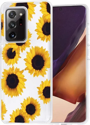 Vista 4 de Funda para Galaxy Note 20 Ultra 5G/para Samsung Note 20 Ultra, funda transparente para niñas, funda protectora de TPU suave para Samsung Galaxy Note