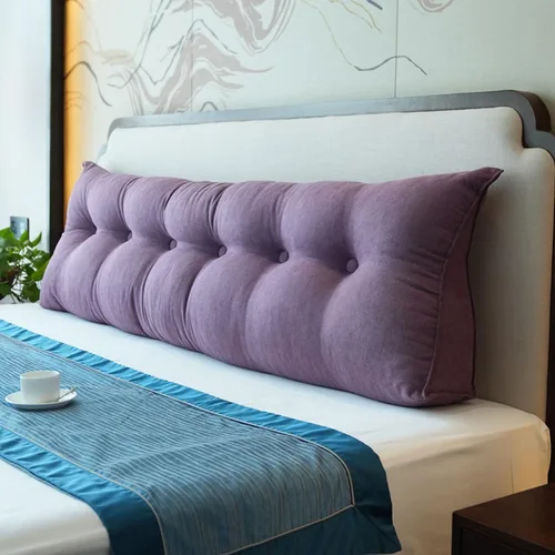 Vista 14 de Cojín de respaldo de lectura para cabecero, sofá cama, cabecera tapizada, almohada de cuña grande con soporte de espalda, almohada lumbar