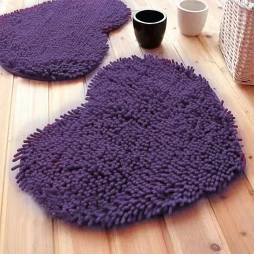 Vista 7 de Tapetes de baño, antideslizantes, para decoración del hogar, sala de estar, dormitorio y entrada, lavables a máquina, con microfibra suave que