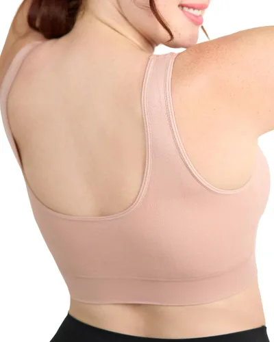 Vista 87 de Coobie Brasier sin costuras de cobertura completa para mujer con acolchado extraíble para mayor comodidad