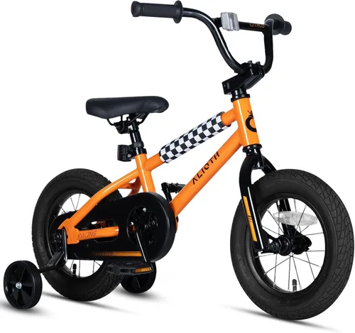 Vista 28 de vollsch BMX Style 12, 14, 16 pulgadas, ruedas de entrenamiento para niños, bicicleta de 20 pulgadas con soporte para niños y niñas de 2 a 14 años