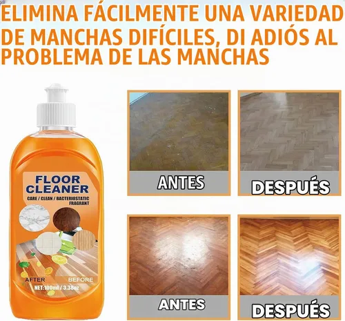 Vista 2 de 2 piezas Momeng FloorOrange, FloorCare, Momeng Floor Liquid, Potente piso de descontaminación, concentrado multiusos (6.8 fl oz)
