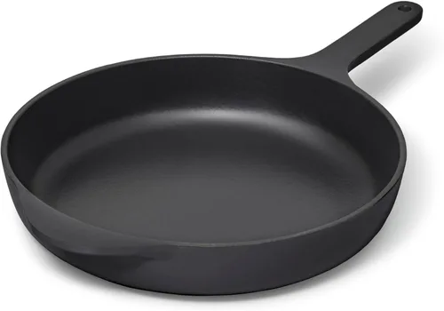 Vista 20 de Sartén de Hierro Fundido Caraway - Sartén de Hierro Fundido Esmaltada de 8" con Recubrimiento de 3 Capas de Esmalte - Sin Necesidad de Sazonado