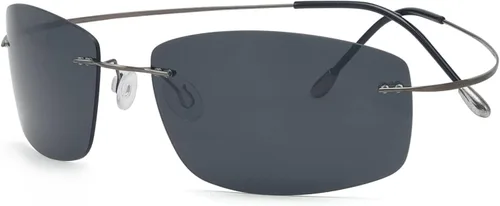 Vista 19 de Eyekepper Gafas de sol polarizadas con montura de titanio sin montura