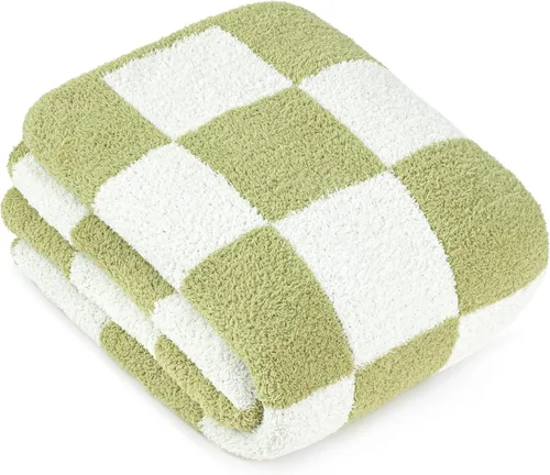 Vista 27 de PAVILIA Manta supersuave para sofá, manta mullida y acogedora de peso ligero en negro; manta de punto cálida y esponjosa para cama o sofá, 50x60