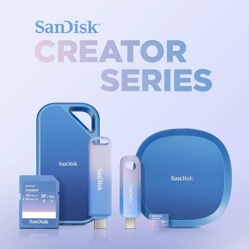 Vista 6 de SanDisk Unidad de escritorio Creator de 4 TB - Hasta 1000 MB/s, para portátiles y computadoras, USB-C, USB 3.2 Gen 2, SSD de escritorio externo, 1