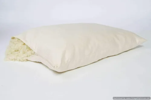 Vista 2 de Holy Lamb Organics Almohada de plumón lanudo