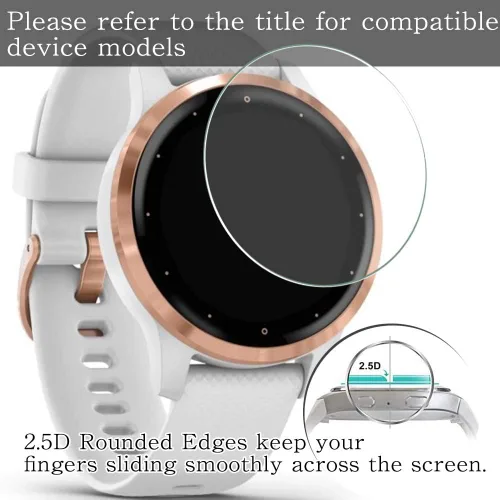 Vista 2 de Protector de pantalla de vidrio templado compatible con CASIO G-Shock GPW-2000-1A2JF, protectores de película antiarañazos, sin burbujas para reloj