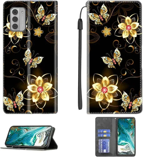 Vista 187 de Aroepurt Funda para UMIDIGI G1 Plus compatible con UMIDIGI G1 Plus Funda para teléfono Funda de piel sintética con función atril magnética CPT15