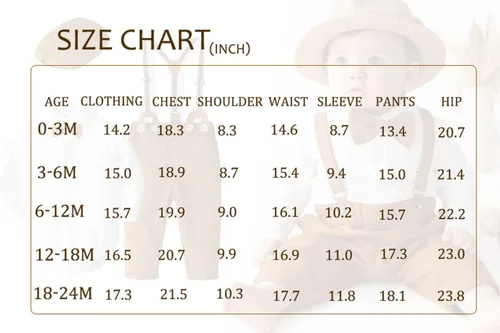 Vista 8 de SALNIER Conjunto de ropa de traje de bebé niño esmoquin trajes de caballero trajes de corbatín camisa tirantes pantalones boina sombrero 0-24M
