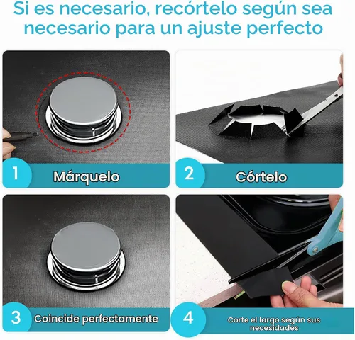 Vista 7 de Cubierta de estufa para LG Protector superior de estufa de gas para modelo LRG3093 LRG3095 LRG3061 LRG3193 LRG3085 LDG3036 LDG3016 - Protector