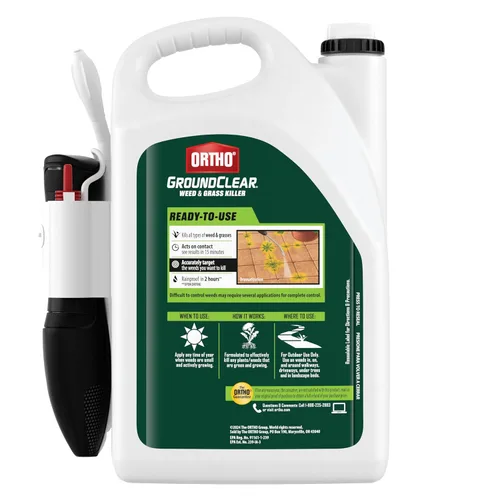 Vista 4 de Ortho GroundClear - Eliminador de malezas y césped con varita Comfort Wand – mata dientes de león, pangelina, pasto de cangrejo, musgo y más