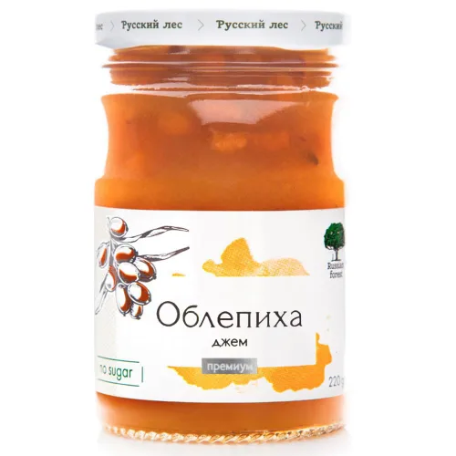 Vista 12 de Russian Forest Mermelada de mora totalmente natural, sin azúcar añadida, OMG o conservantes 220 g/ 7.76 oz