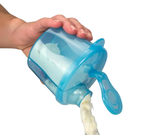 Vista 5 de Dr. Brown's Dispensador de leche en polvo - Azul