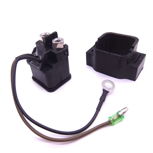 Vista 8 de Motor de barco 3H8-76040-0 3H8760400 3H8760400M Conjunto de solenoide/relé de arranque para Tohatsu y para motor fuera de borda Nissan 8HP 9.8HP